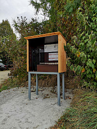 Neues Zahlterminal - direkt am Parkplatz