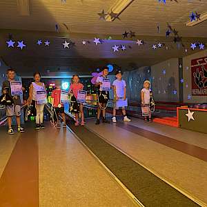 Die Sieger der Kategorie U10-Freizeit.