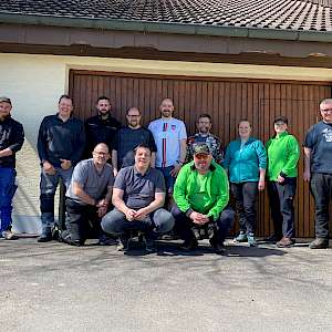 Parcoursumbau bei den Bogenschützen Hermaringen