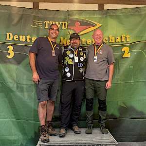6 (in Worten sechs) DM-Titel für die Güssenjäger Hermaringen